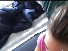 Home video of girlfriend engulfing dick